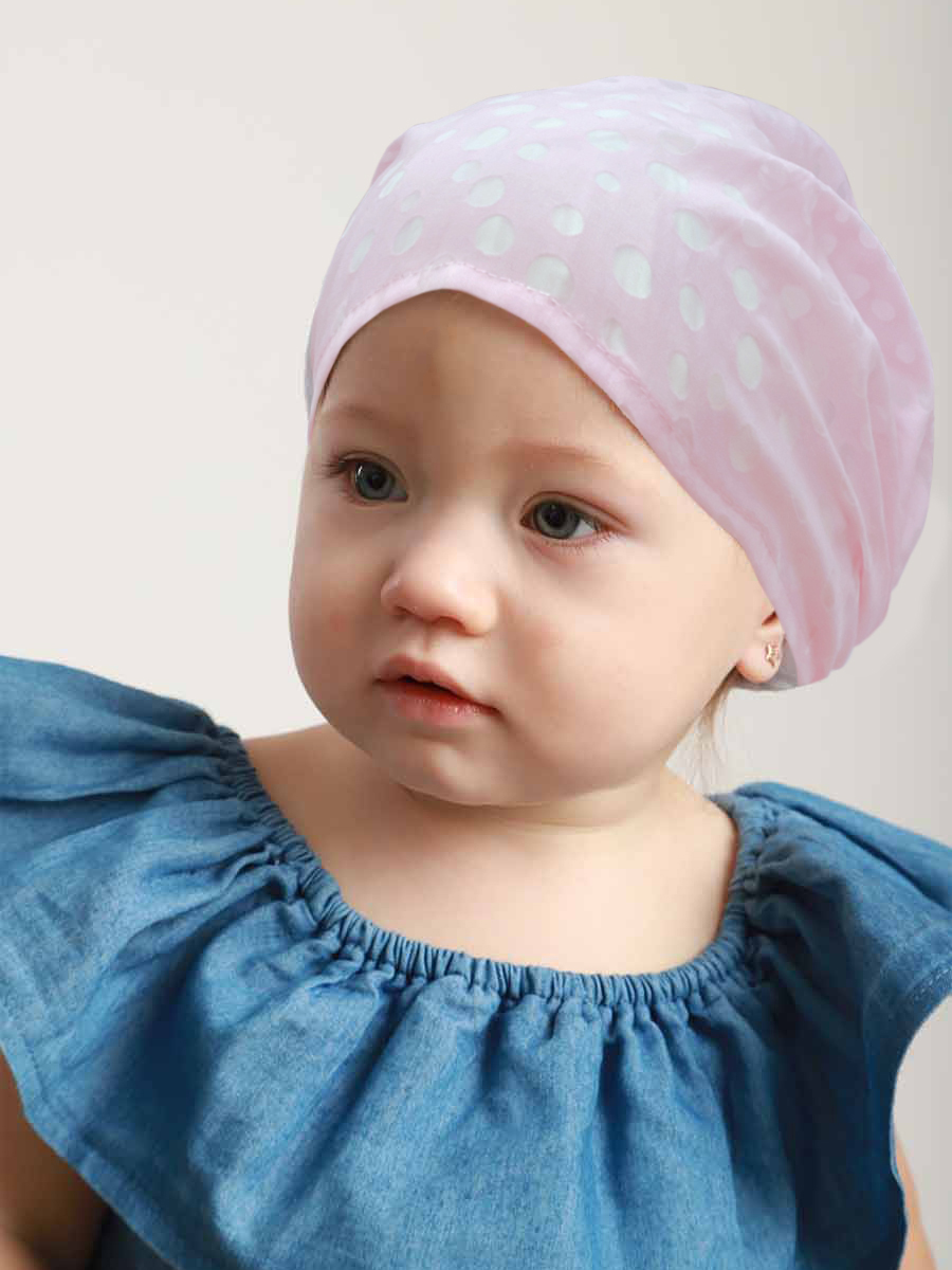

Косынка Elf-kids Лиля 52 см Розовая круги