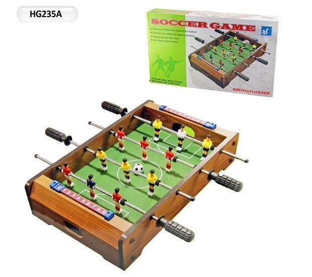 

Детский деревянный настольный футбол HG235A 0509