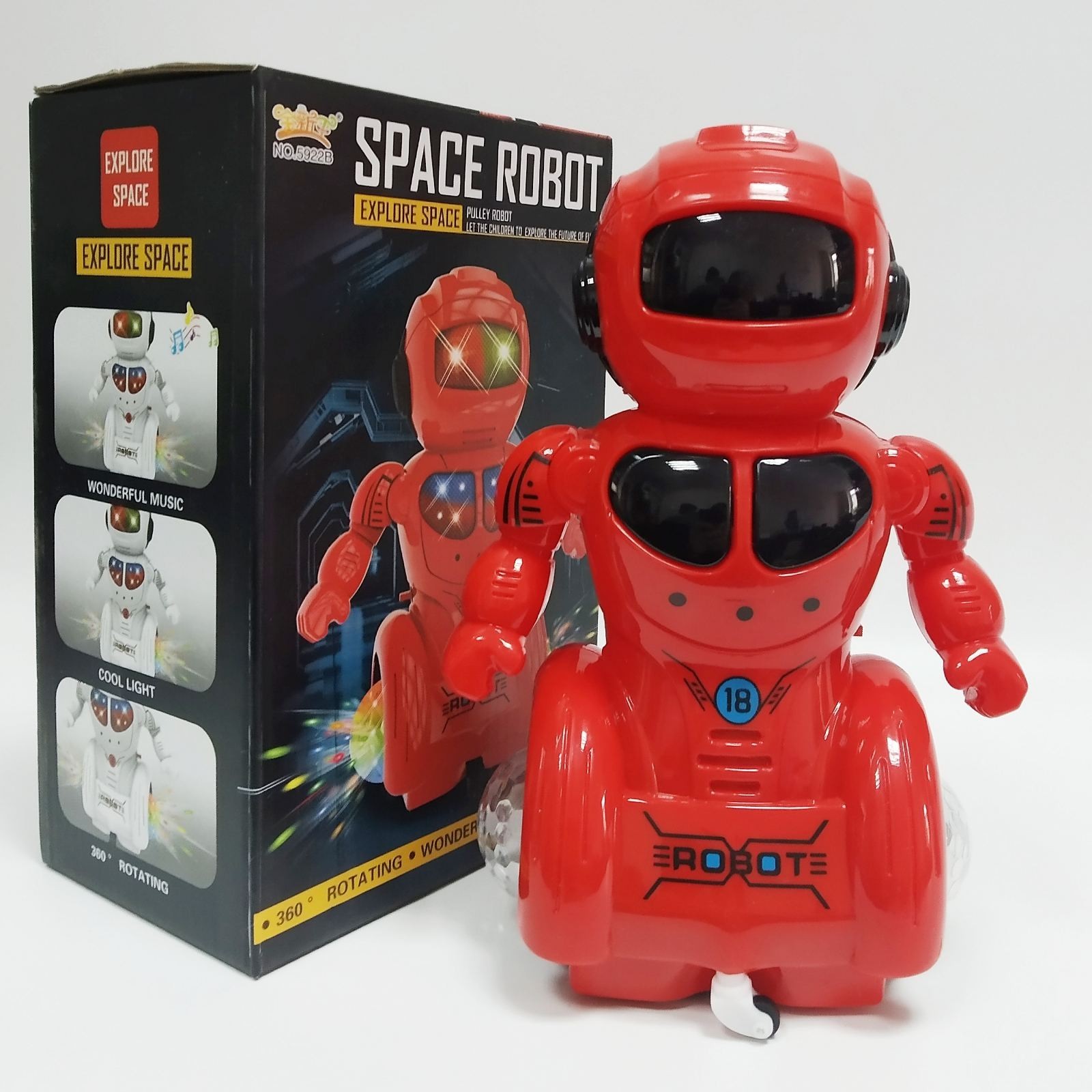 

Интерактивный танцующий робот "Space Robot" (592B) 0698