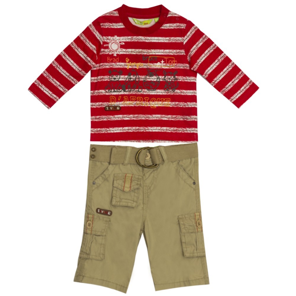 

Костюм : Джемпер, брюки Losan Mc baby boys (017803603/579) Красный M6-68 см