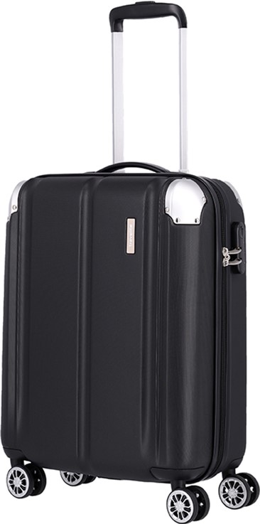 

Чемодан на 4 колесах Travelite City S Маленький 55 x 40 x 20 см Черный (TL073047-01)