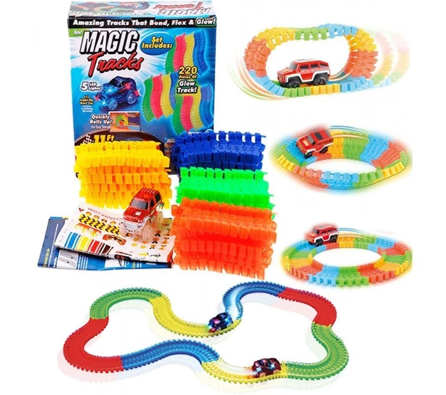 

Детский гоночный трек Magic Tracks на 220 деталей 0402