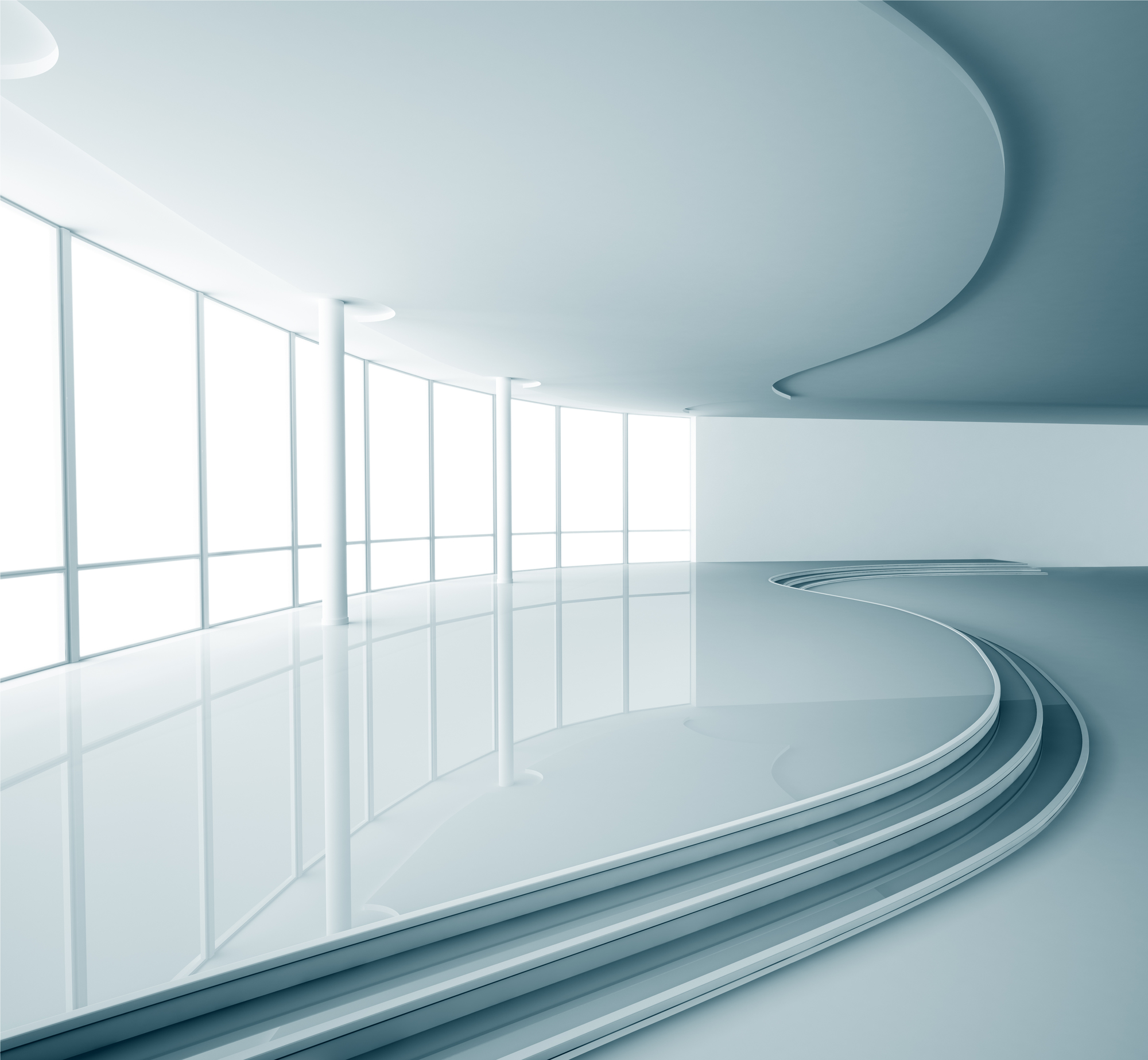 

Фотообои 3D 'Белая комната' (3375) , Деко