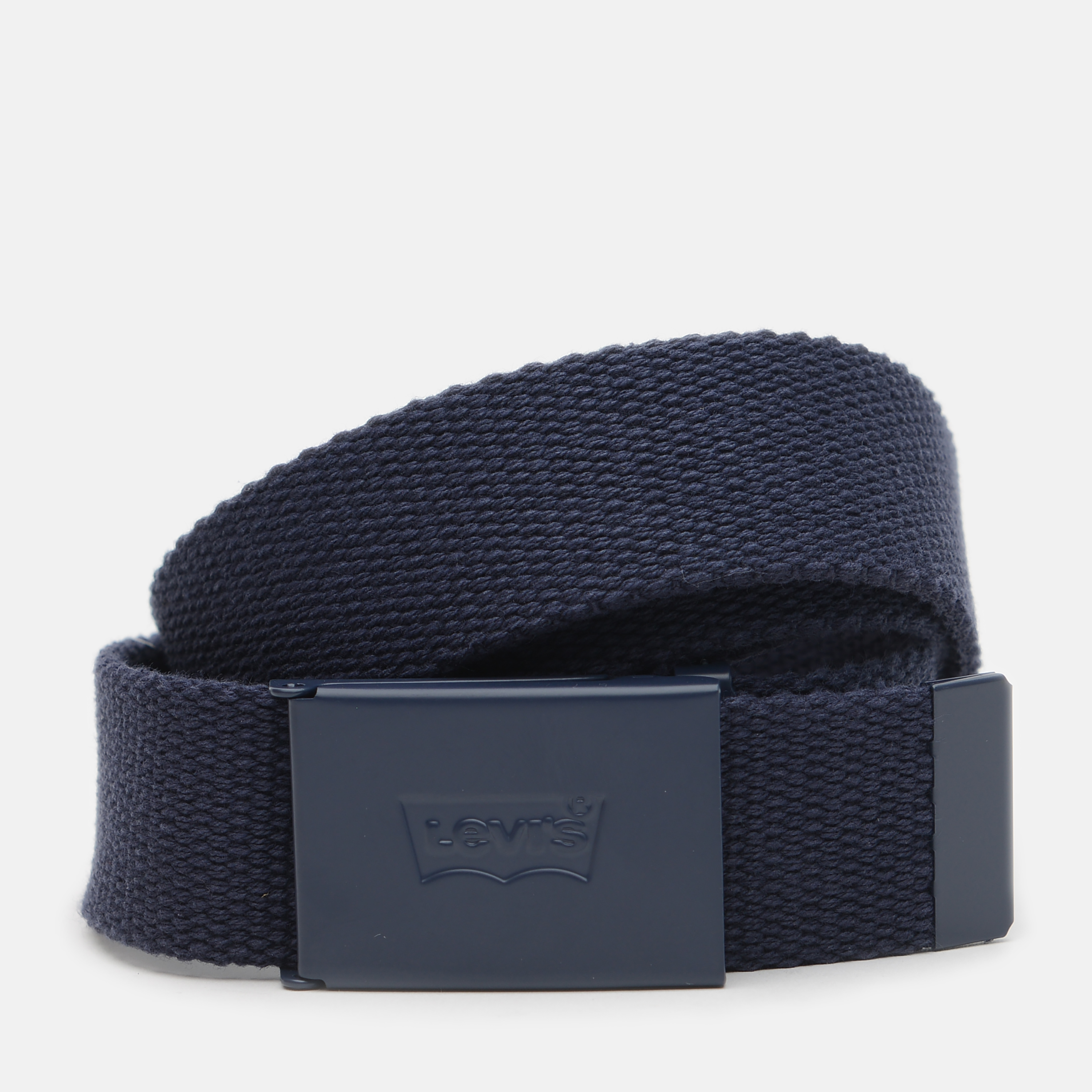 

Мужской ремень Levi's Tonal Web Belt 231907-6-17 110 см Navy Blue