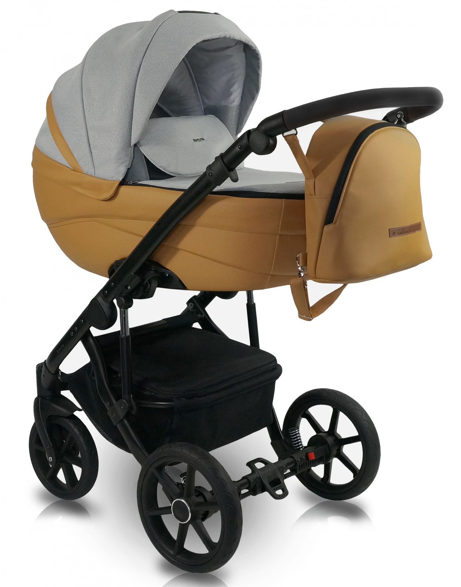 

Дитяча коляска 2 в 1 BEXA ID2020 05 сірий з коричневим