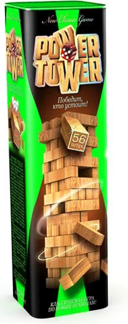 

Игра Джанга с кубиком, Danko Toys (РТ-01зел)