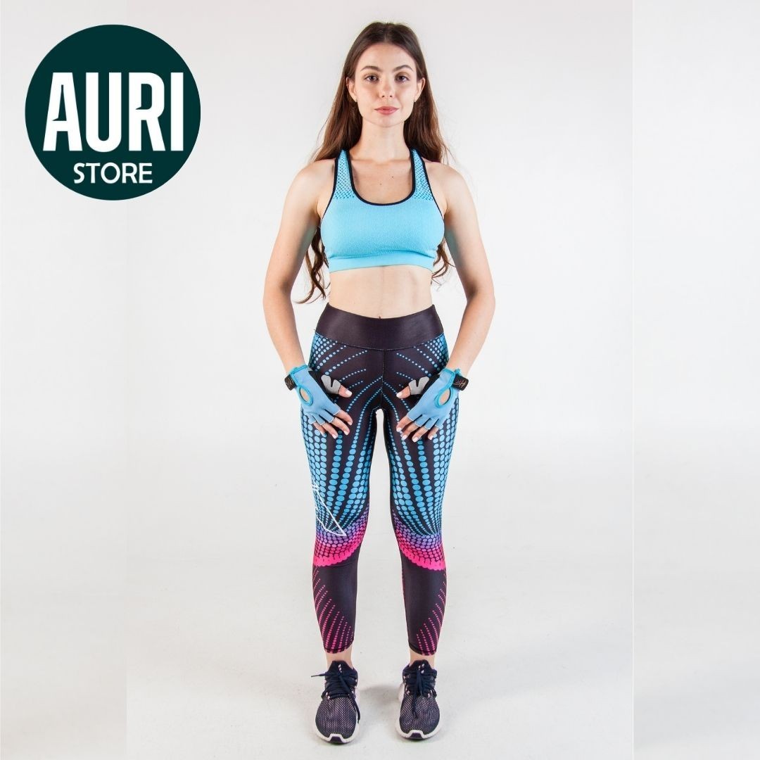 

Леггинсы спортивные Logifit Dot Line Синие, Леггинсы спортивные Logifit Dot Line Синие S