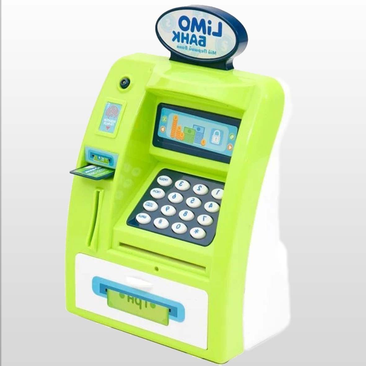 

Игрушечная копилка банкомат Limo Toy 4550 (зелёный)