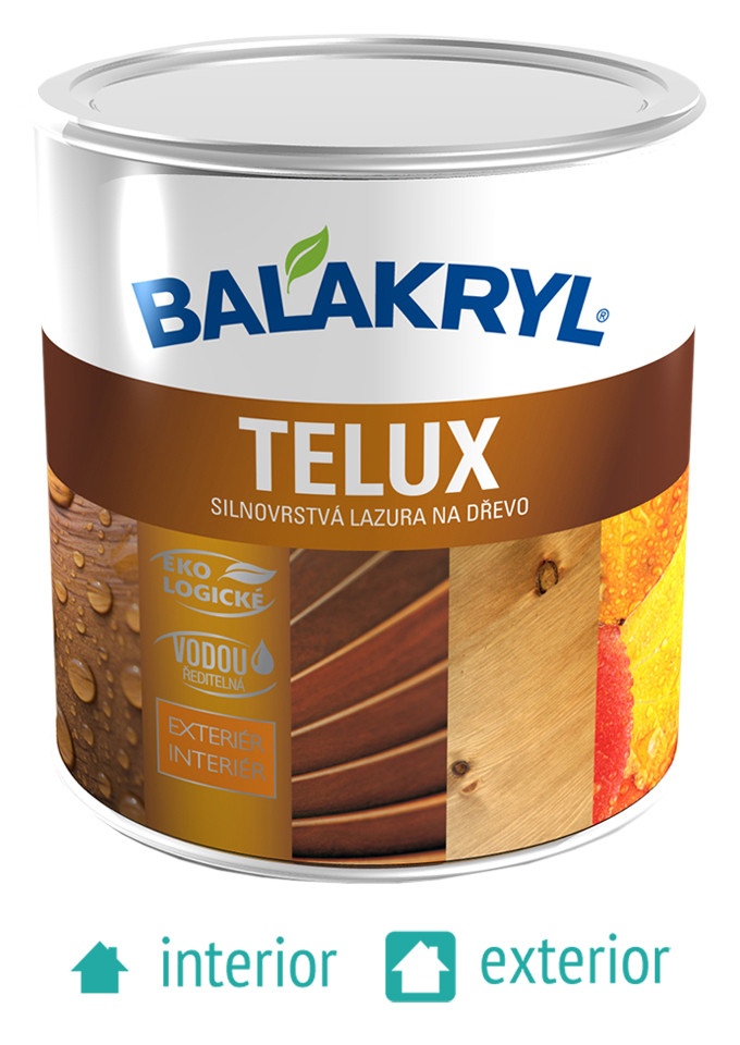 

Лазурь с лаком Balakryl Telux 0,7 кг