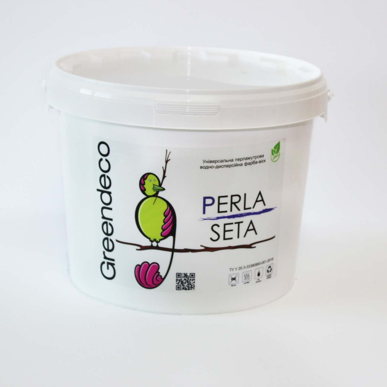 

Краска перламутровая Greendeco Perla Seta 1 кг