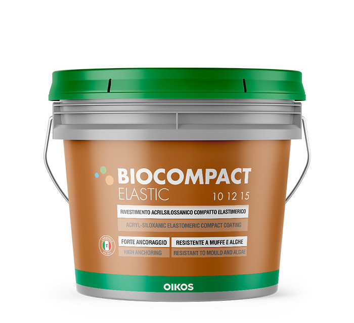 

Эластичное декоративное покрытие Oikos Biocompact Elastic Base I 12 4 л