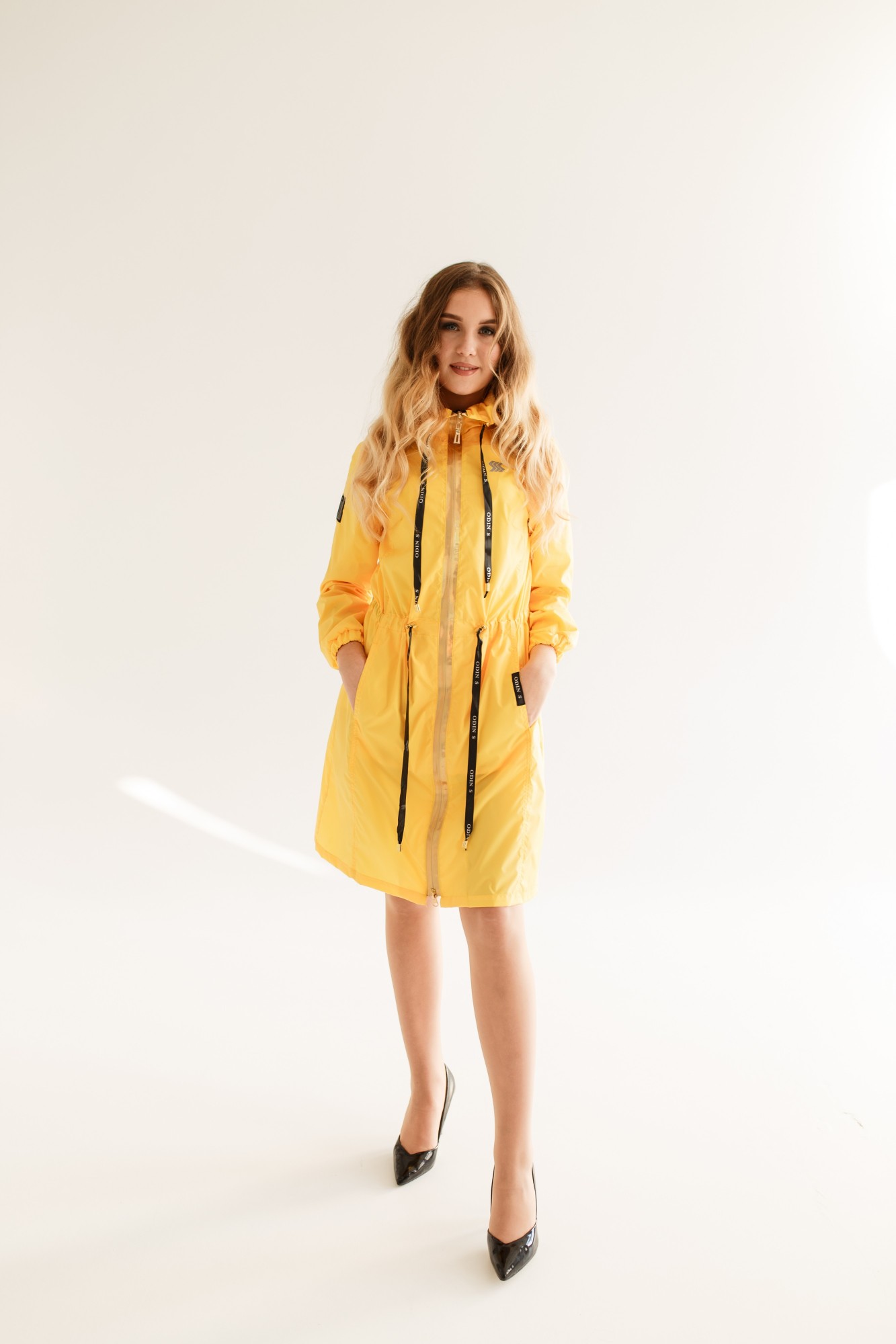 

Яркий женский плащ-дождевик Одін С Classic  Желтый, Яркий женский плащ-дождевик Одін С Classic M Желтый