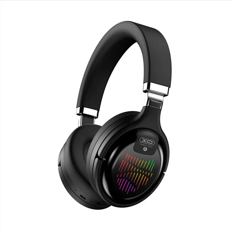 

Беспроводные Bluetooth наушники XO BE18 с RGB подсветкой Black (BE18)