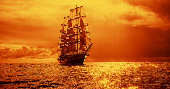 

Фотообои Море 'Каравела' (2927) , Гладь