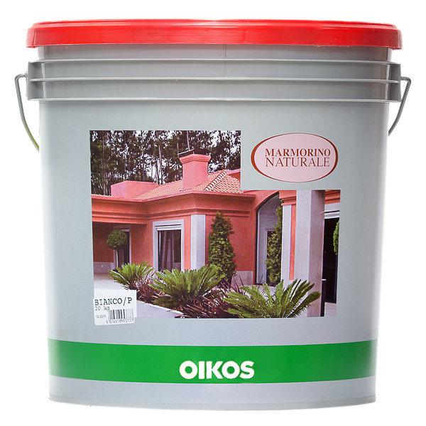 

Декоративная штукатурка Oikos Marmorino Naturale Fine White 5 кг