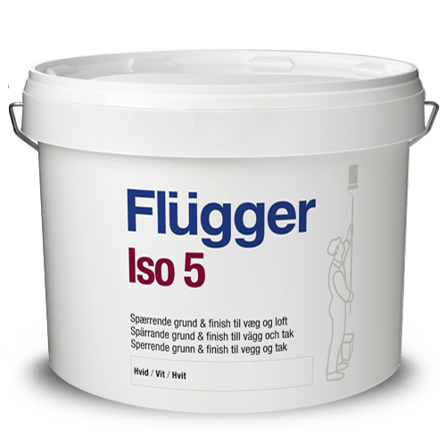 

Ізолююча фарба-грунт Flugger Iso 5 Primer & Finish 10 л