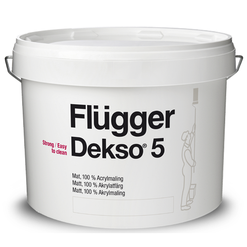 

Краска акриловая Flugger Dekso 5 base 4 9,1 л