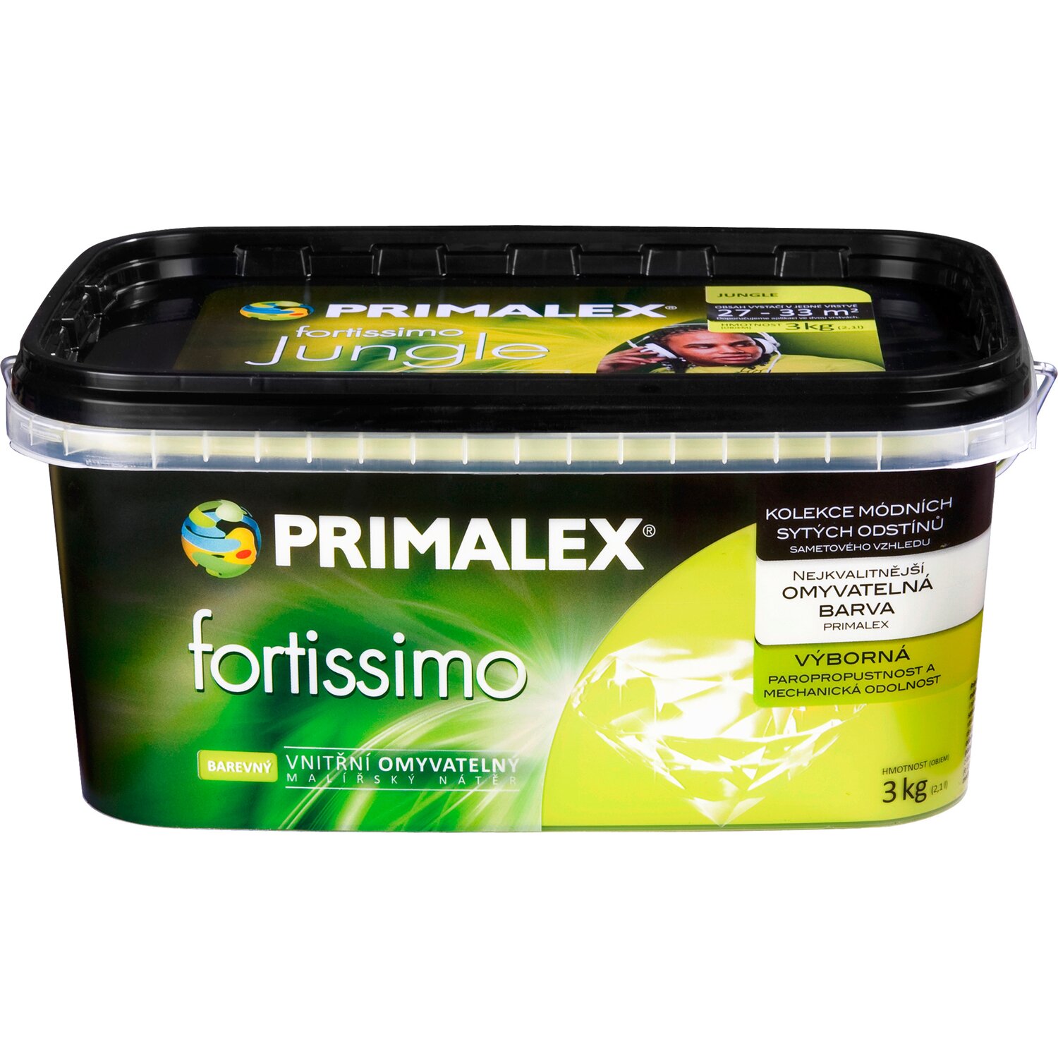 

Известковая краска Primalex Fortissimo Color Jungle 3 кг