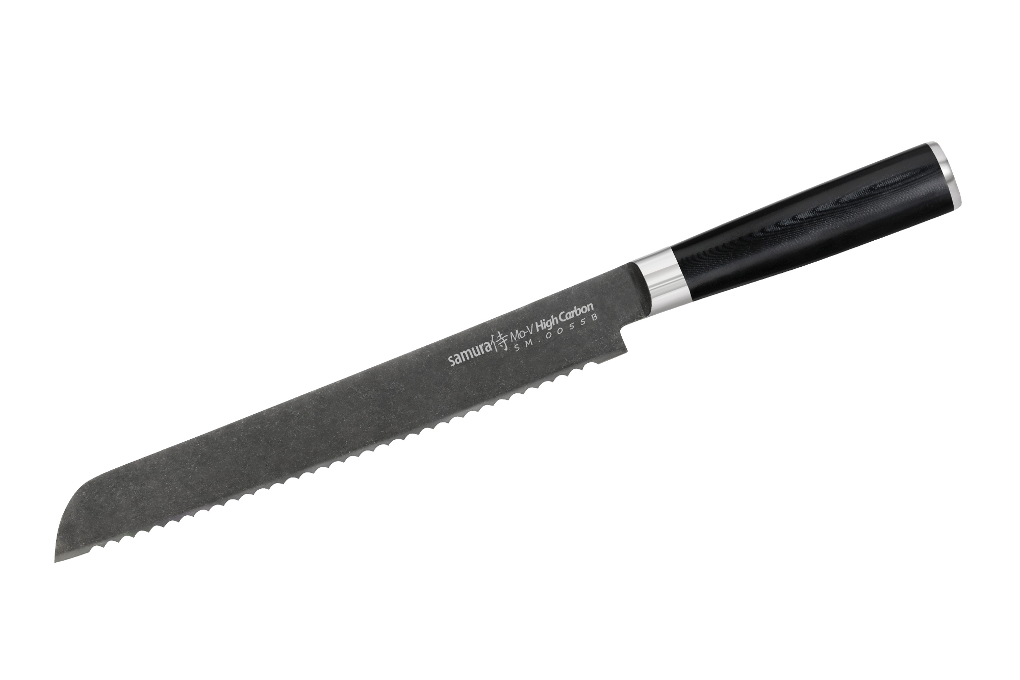 

Нож для хлеба Samura Mo-V Stonewash 230мм (SM-0055B)