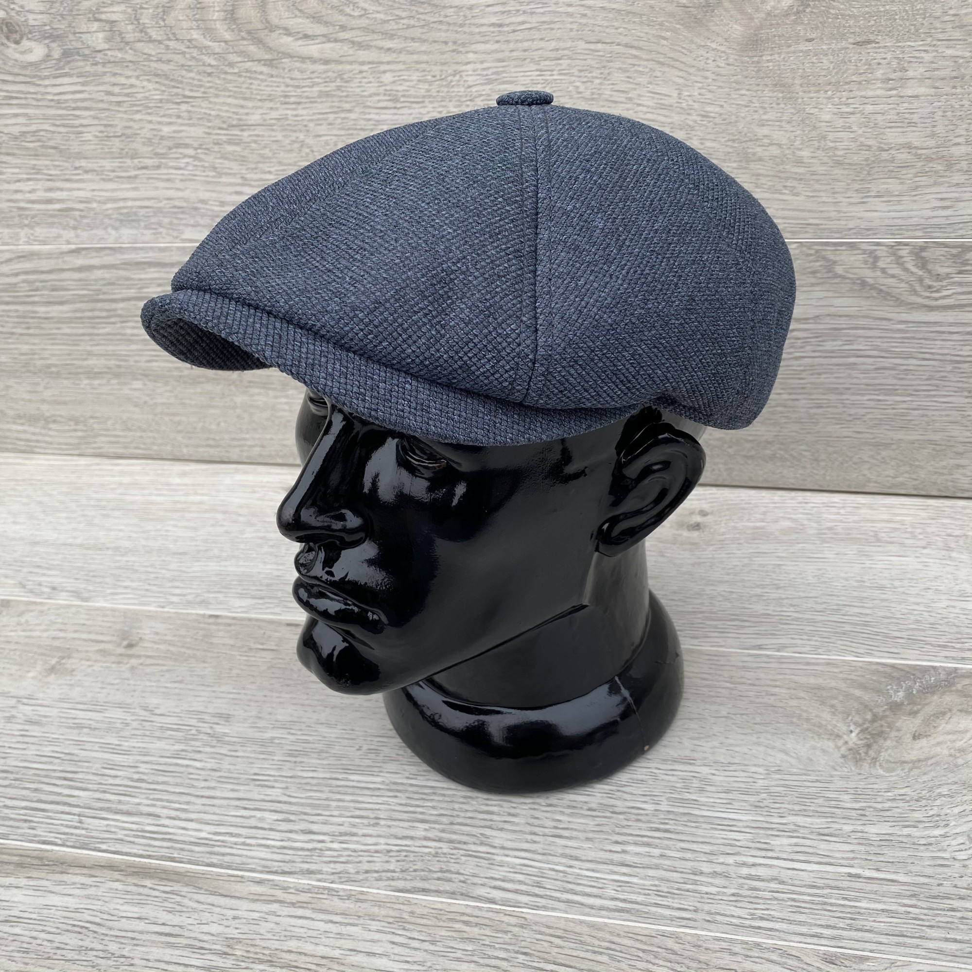 

Восьмиклинка кепка хулиганка мужская ASSA 60 синяя