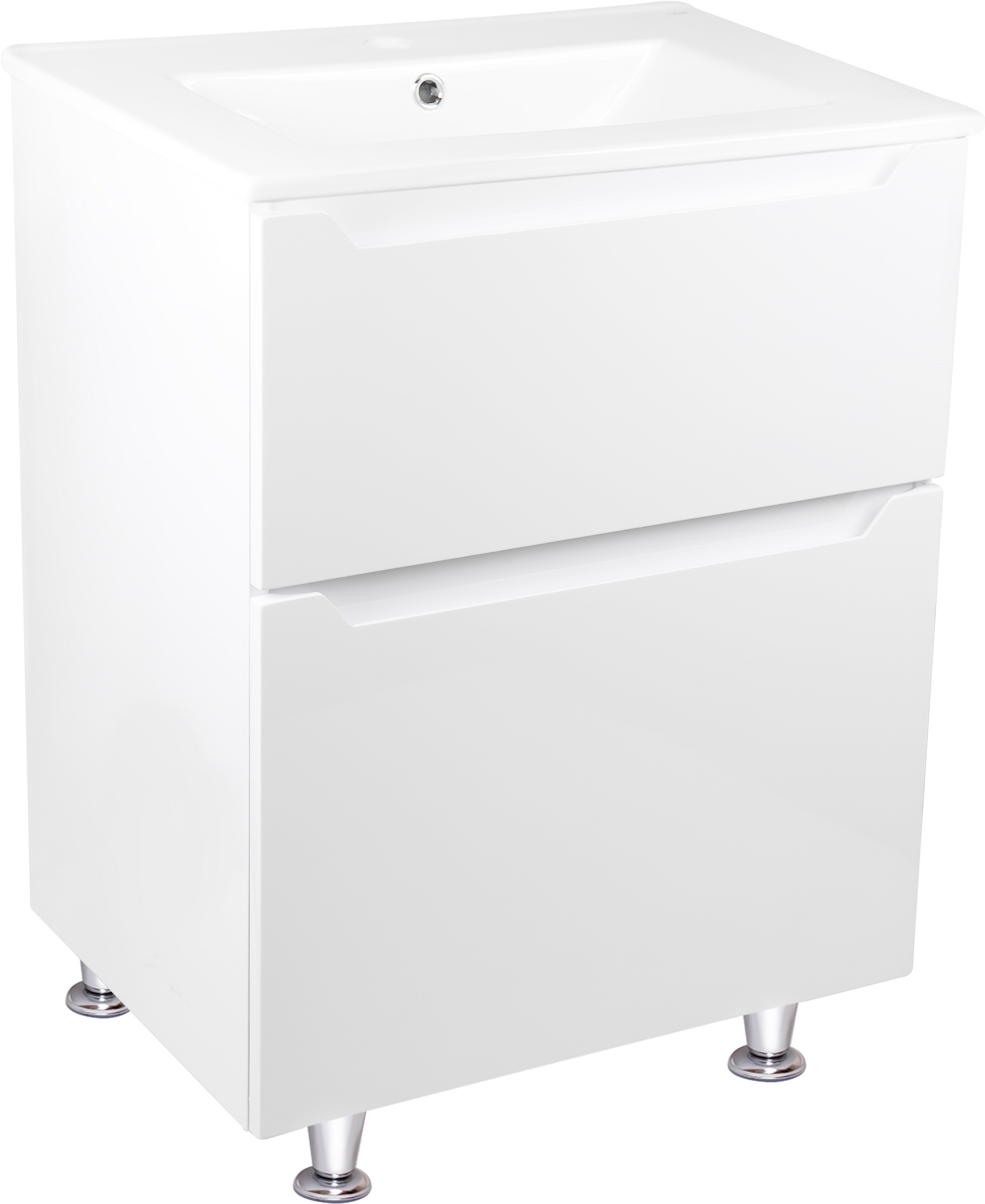 

Тумба напольная Qtap Scorpio с умывальником QT1471TNВ6013060CW