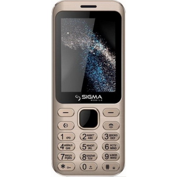 

Sigma mobile X-style 33 Steel Dual Sim Gold