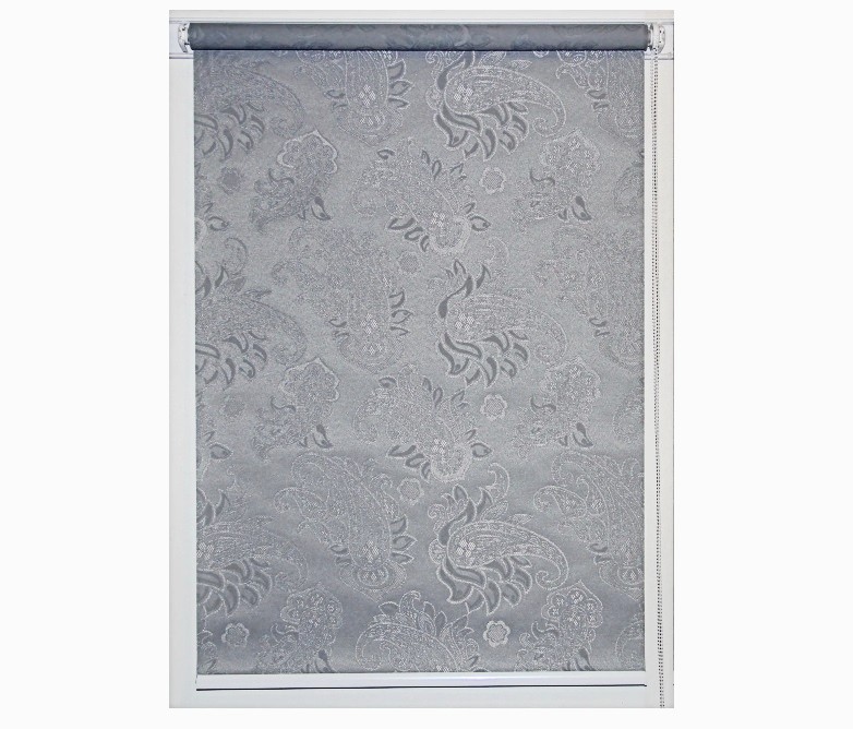 

Рулонные шторы SPS-MARKET Арабеска 2082 Серый 80х130 см
