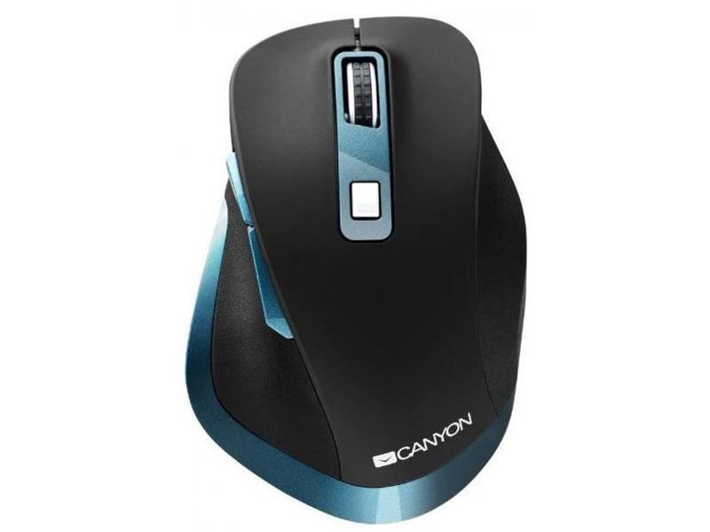 

Мышь беспроводная Canyon CNS-CMSW14DG Black/Blue USB