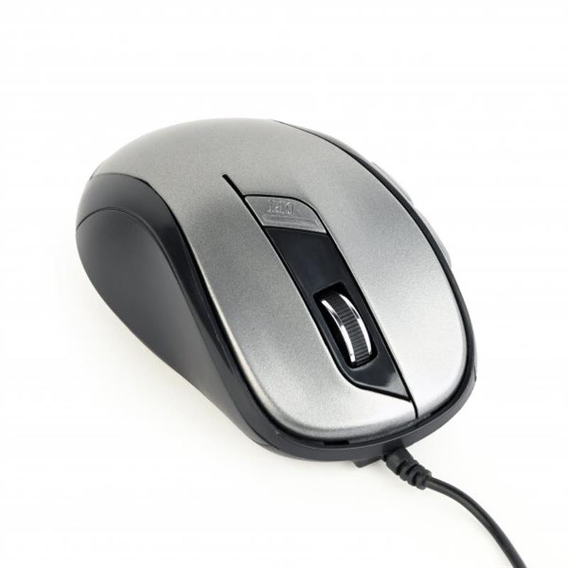 

Мышь Gembird MUS-6B-01-BG Black/Grey USB