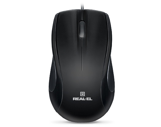 

Мышь REAL-EL RM-250 USB+PS/2 Black UAH