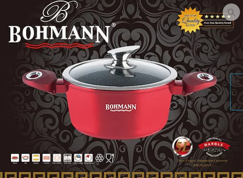 

Кастрюля Bohmann 5 л BH 2624 NS