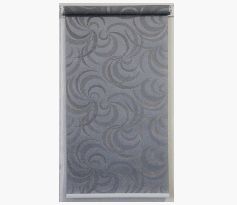

Рулонные шторы SPS-MARKET Фестиваль 704 серый 70х160 см