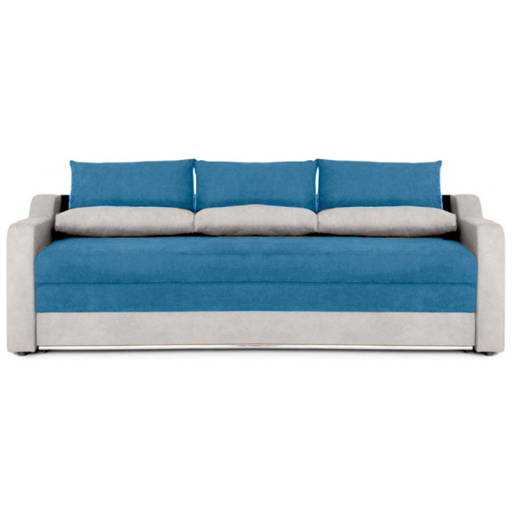 

Прямой диван Астрей (Мебель Софиевки) Голубой 105х210 см 11182_2