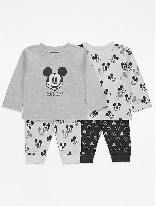 

Комплект пижам Georg Mickey- Mouse 80-86 см 2шт разноцветные