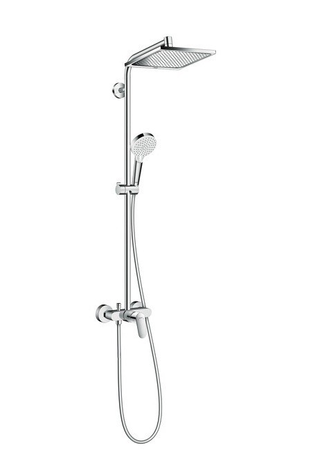 

Душевой гарнитур Hansgrohe Crometta E 240 1jet Showerpipe (27284000) хром