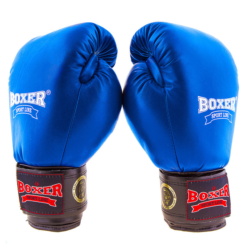 

Боксерские перчатки Boxer Profi ФБУ, синий, 10 oz, BX03812-10B