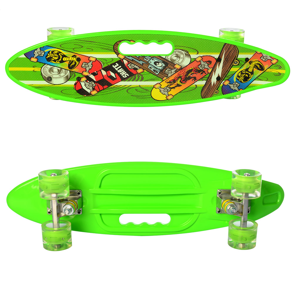 

Скейт Пенни борд SKATE 59 х 16 см (MS 0461-2) Салатовый