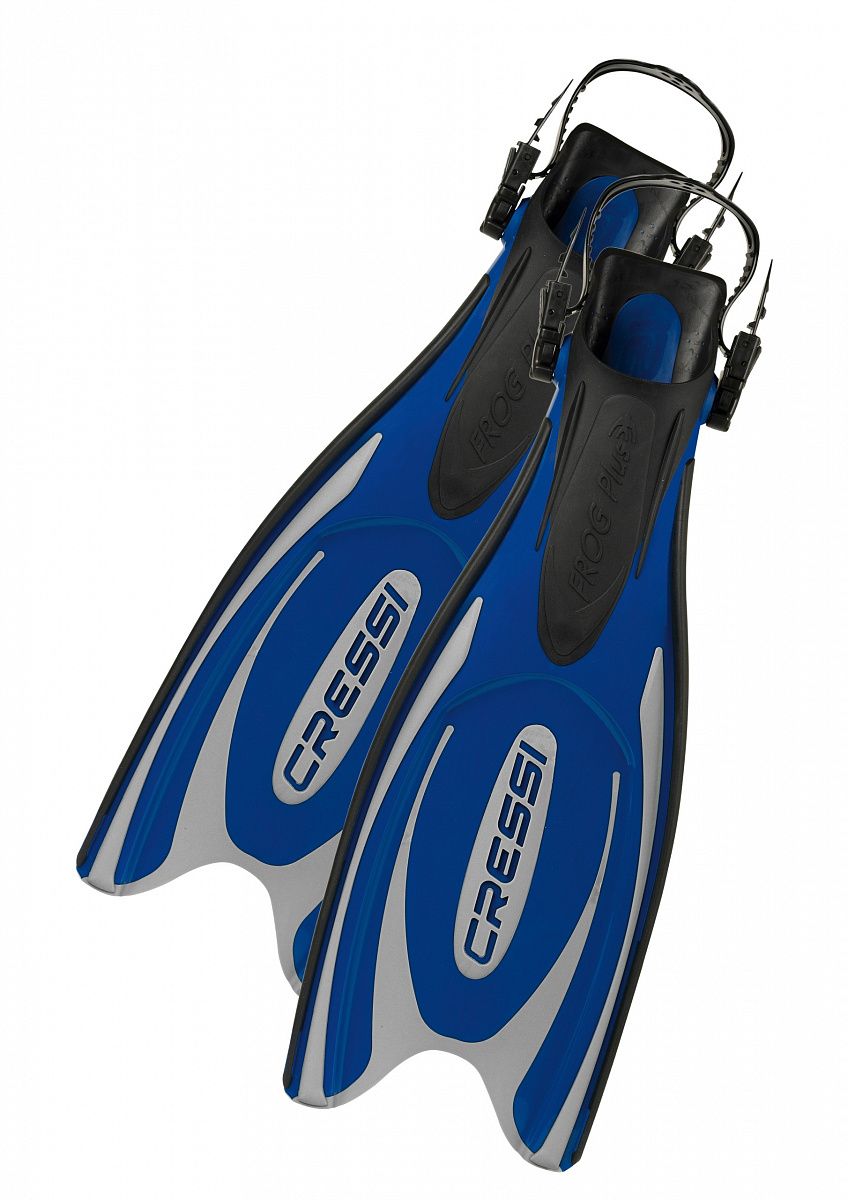 

Ласты Cressi Frog Plus синие Синий S/M