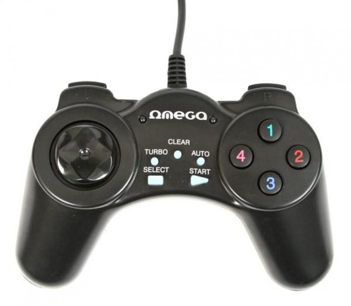 

Проводной геймпад OMEGA Tornado PC USB Black