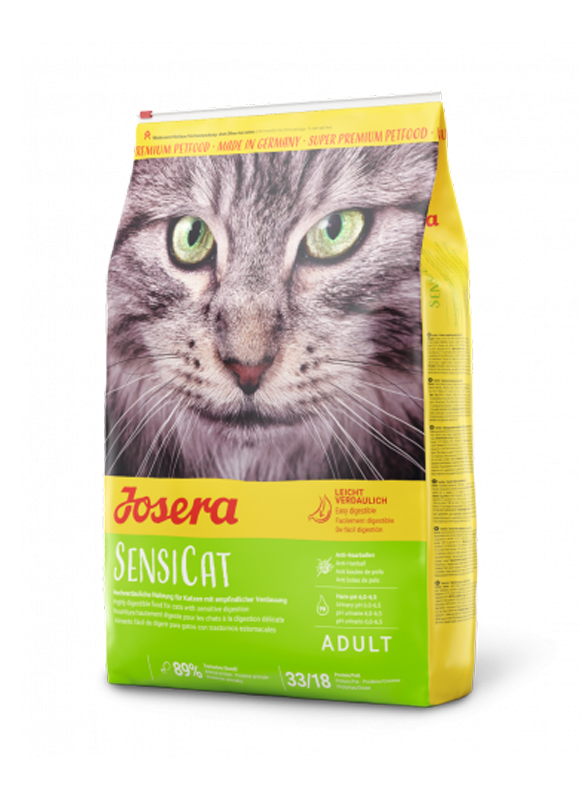 

Сухой корм Josera SensiCat с птицей для кошек с чувствительным пищеварением 2 kg