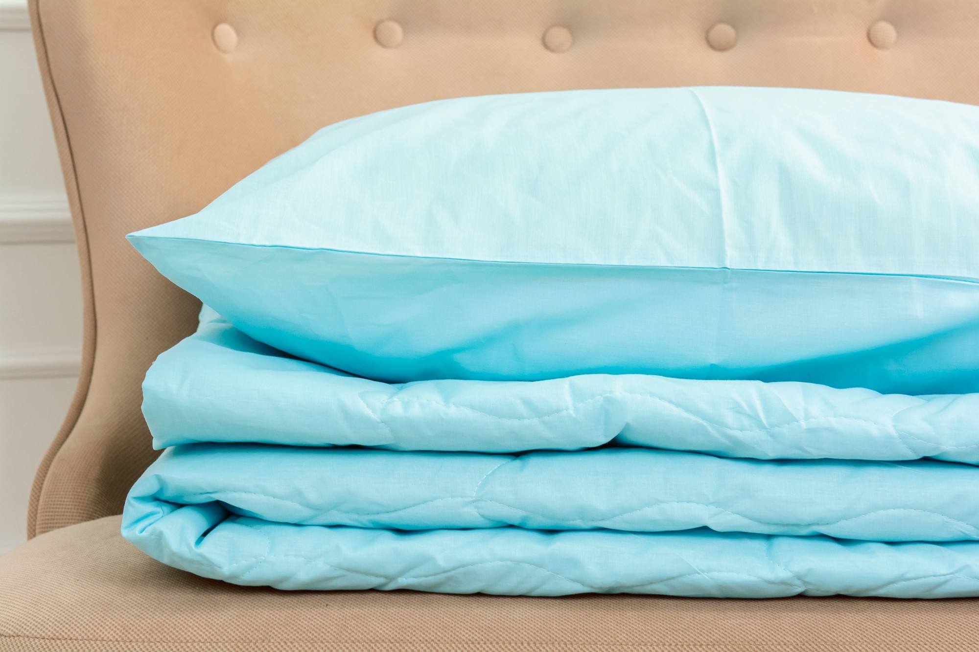 

Летний постельный комплект MirSon EcoSilk №2618 12-4608 Lucretia одеяло 200x220 см + наволочки 2 х 50х70 см