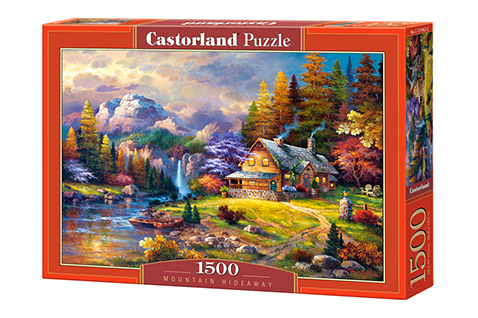 

Пазлы Castorland 1500 эл. Домик в горах C-151462