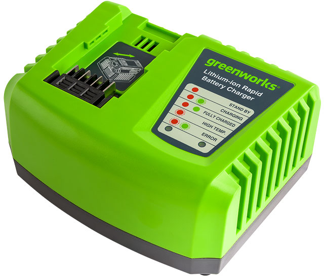 

Універсальний зарядний пристрій Greenworks G40UC4