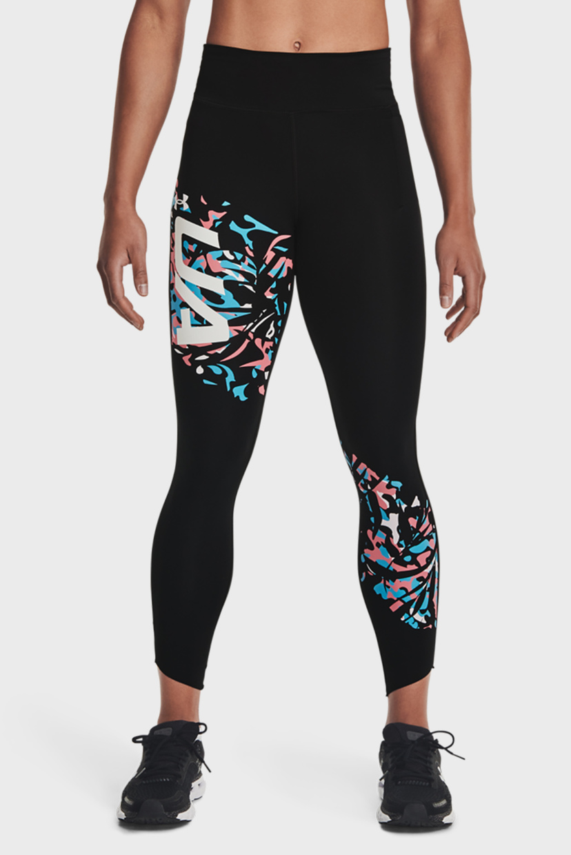 

Женские черные тайтсы UA Fly Fast Floral 7/8 Tight Under Armour  1362207-001, Женские черные тайтсы UA Fly Fast Floral 7/8 Tight Under Armour XS 1362207-001