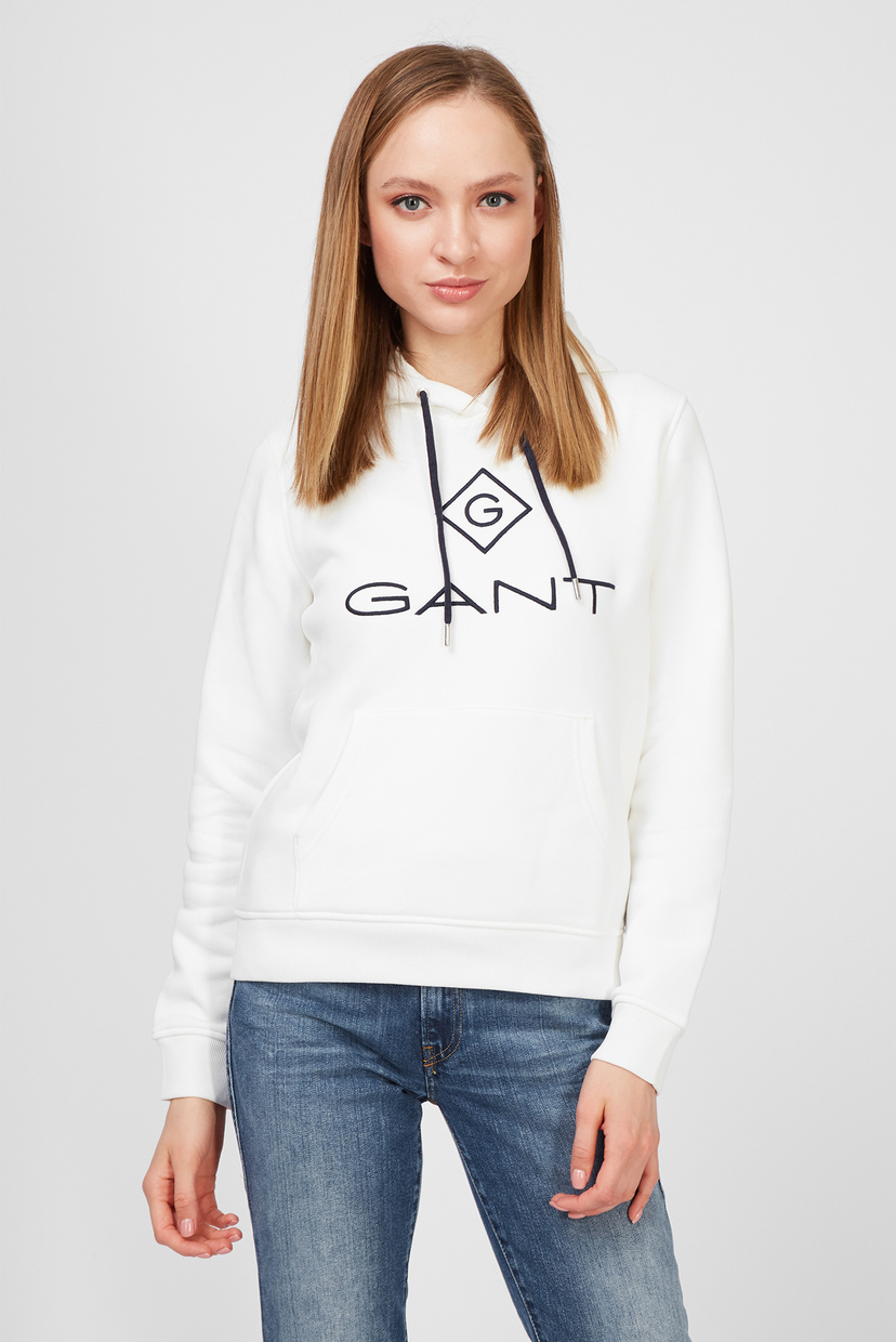 

Женское белое худи LOCK UP Gant  4204681, Женское белое худи LOCK UP Gant M 4204681
