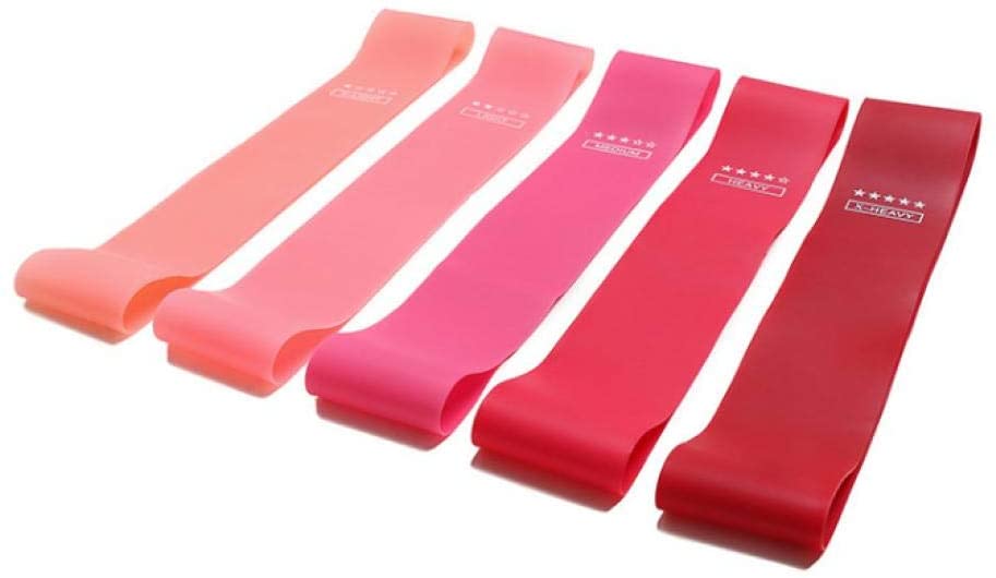 

Набор ленточных эспандеров (Резинка для фитнеса и спорта) Power Band 2 - 18 кг CN-RB023 Pink