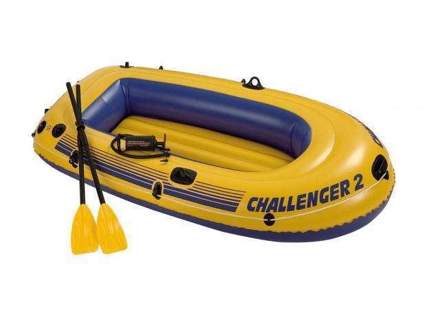 

Лодка надувная Intex 68366 Challenger на 2 человека Желтый (68366_int)