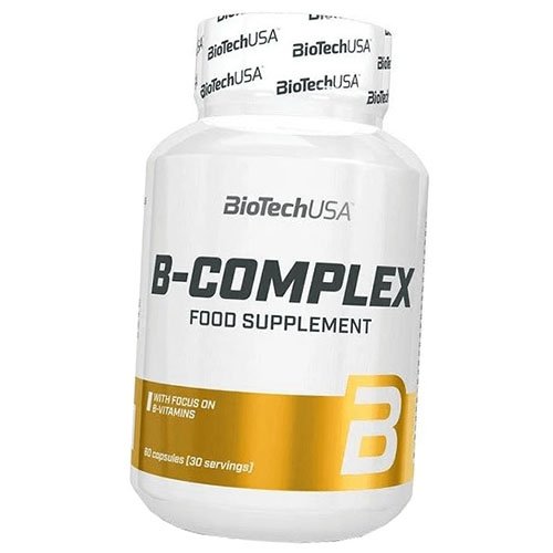 

Витаминно-минеральный комплекс, Vitamin B Complex, BioTech (USA) 60капс (36084030)