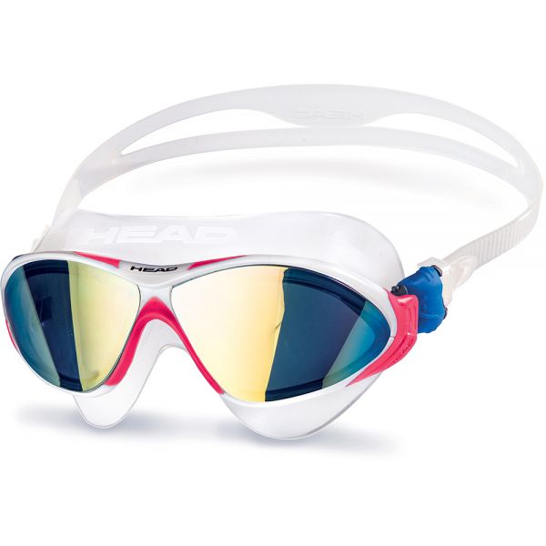 

Очки для плавания Head Horizon (розово-белый, зеркально-синие линзы) (451051/CLWMGBL)