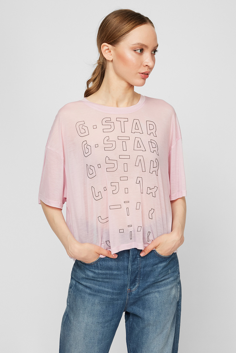

Женская розовая футболка G-Star RAW  D19200,9908, Женская розовая футболка G-Star RAW XS D19200,9908